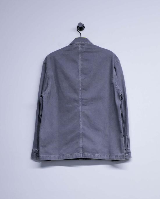  르메르 데님 자켓 헤더 데님 워크웨어 오버셔츠 - LEMAIRE