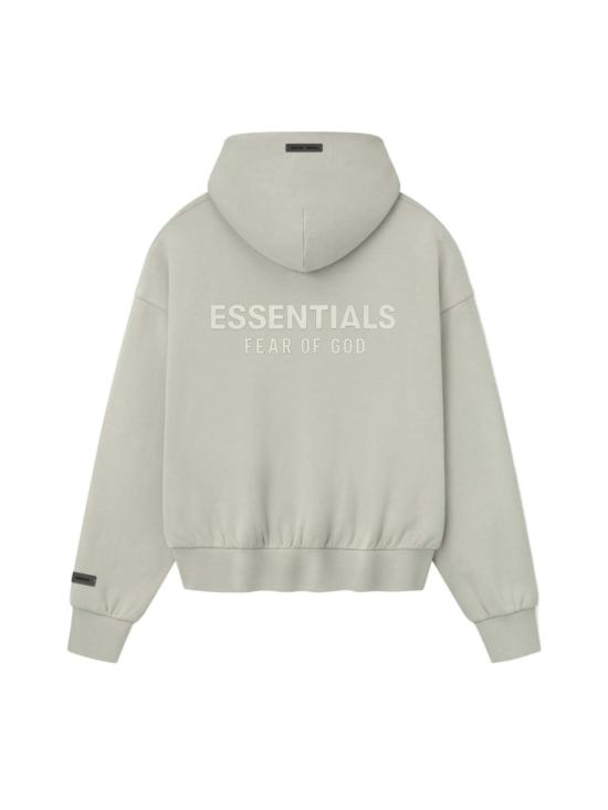  피어오브갓 긴팔 티셔츠 피어 오브 갓 클래식 풀 지퍼 후드 애비 스톤 - FEAR OF GOD