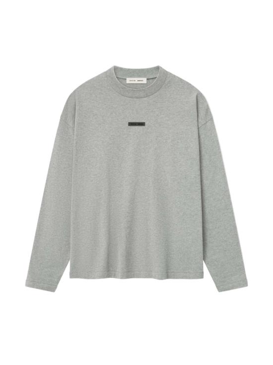  피어오브갓 긴팔 티셔츠 Fear Of God 클래식  콘크리트 헤더