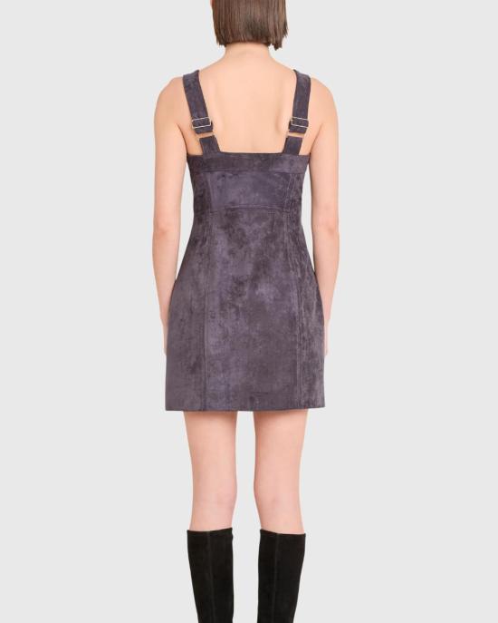  아만다 업리차드 숏 원피스 아만다 업리처드 베커 드레스 그래파이트 - AMANDA UPRICHARD