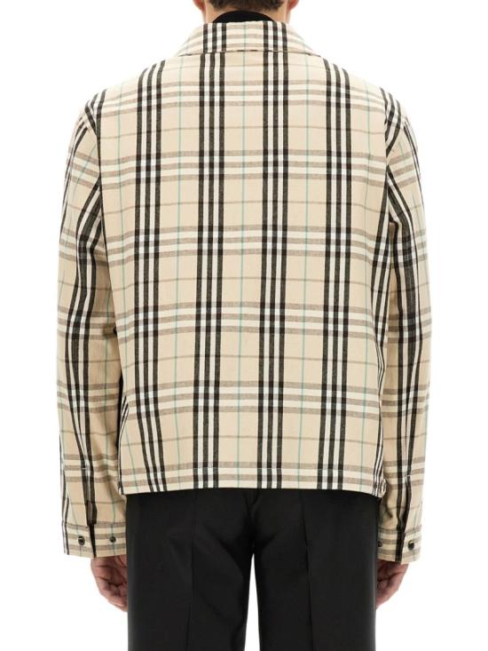  버버리 체크 코튼 해링턴 자켓 8101040 C1849 Neutrals - BURBERRY