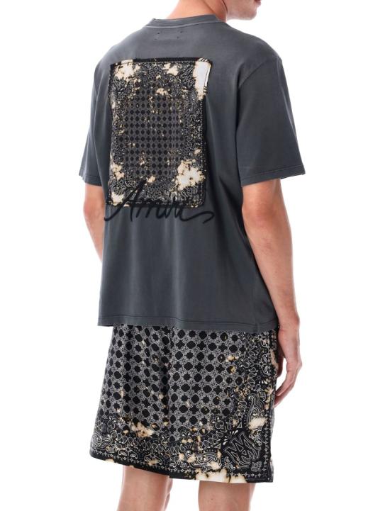 25FW 아미리 반팔 티셔츠 AMJYTE1197 Grey - AMIRI