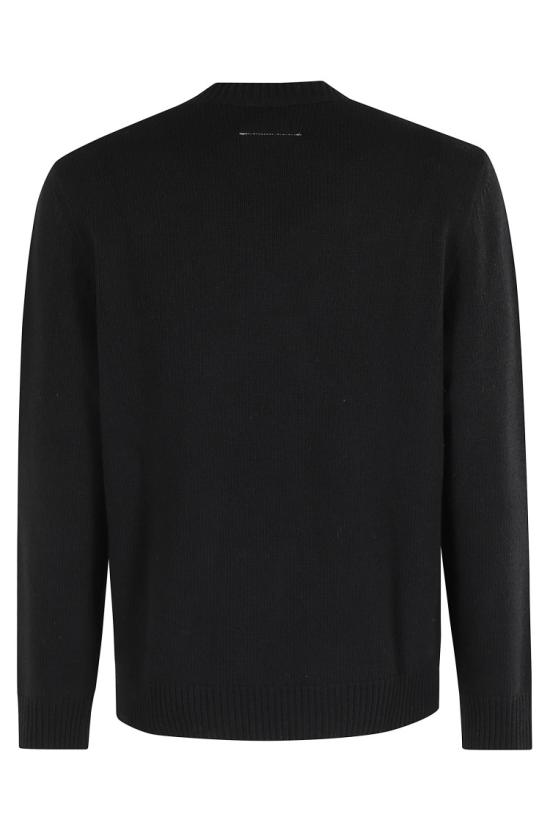 25FW MM6 메종마르지엘라 긴팔 티셔츠 SH2HL0030 M13168 097 Black - MM6 MAISON MARGIELA