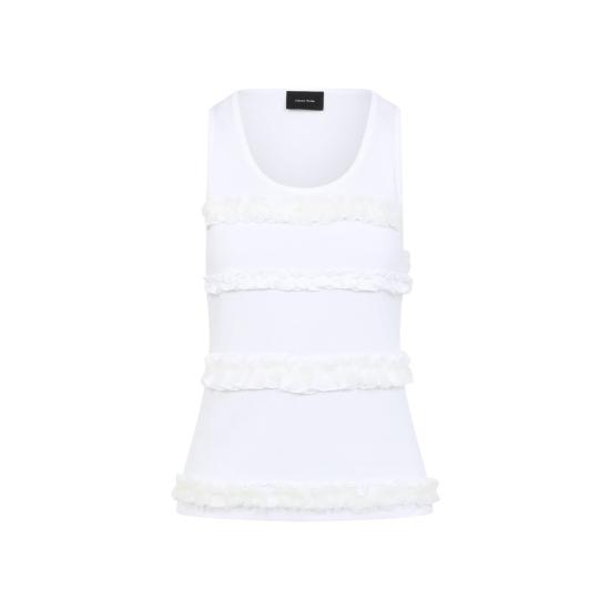 25SS 시몬로샤 탑 5345 0553 White