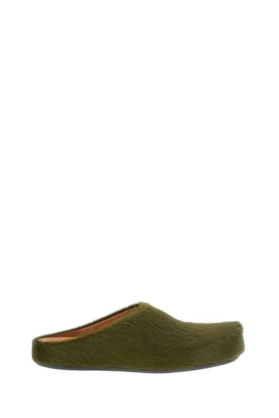 25FW 마르니 뮬/슬리퍼 SBMR000600P412200V58 Green
