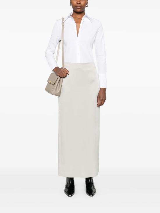 25FW 브루넬로 쿠치넬리 스커트 M0H38G3882C4274 Gray - BRUNELLO CUCINELLI