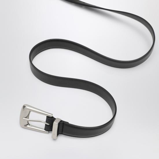 25FW 생로랑 가죽 벨트 839769AAEJE Black - SAINT LAURENT