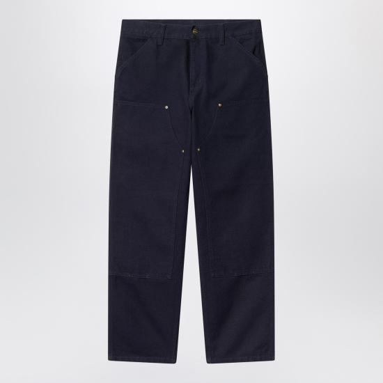 25FW 칼하트 WIP 디어본 캔버스 더블 니 팬츠 I031501CO Blue