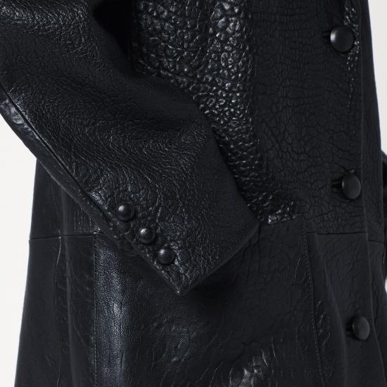 25FW 카셀 가죽 자켓 001LE Black - CASSELL