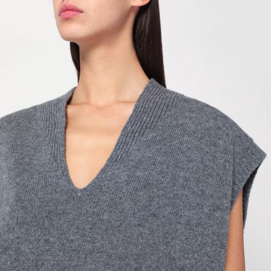 25FW 로베르토 콜리나 스웨터 253F20016WO Grey - ROBERTO COLLINA