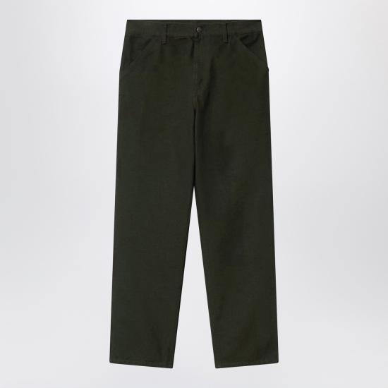 25FW 칼하트 WIP 디어본 캔버스 싱글 니 팬츠 I031497CO Green
