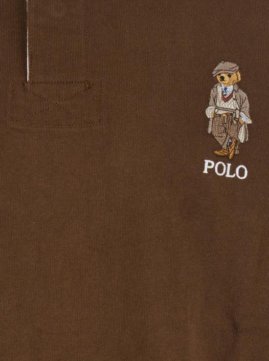 25FW 폴로 랄프로렌 폴로 티셔츠 710980315001 Brown - POLO RALPH LAUREN
