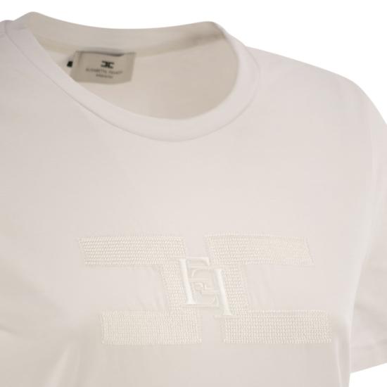 25FW 엘리자베타프랜치 스웨터 MA00756E2 WHITE - ELISABETTA FRANCHI