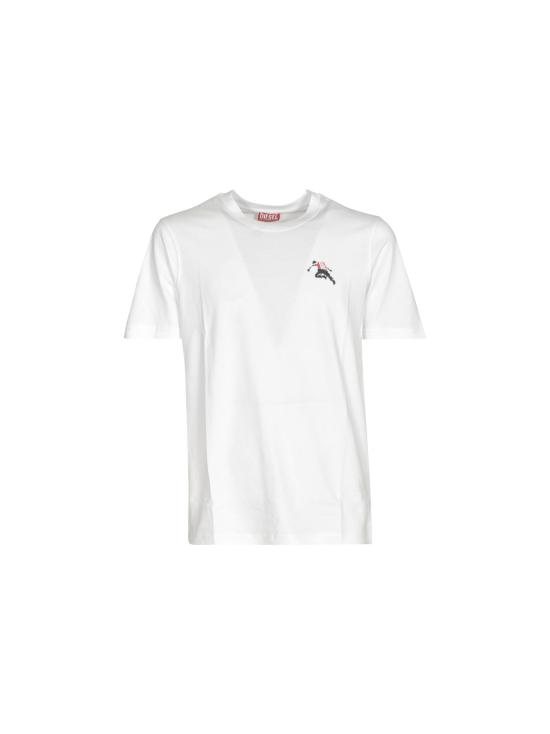 25FW 디젤 반팔 티셔츠 A18668 0QIAM 100