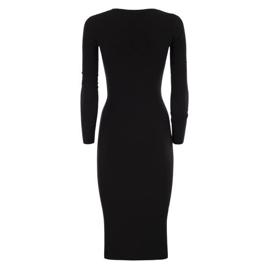 25FW 엘리자베타프랜치 미디 원피스 AM10B56E2 BLACK - ELISABETTA FRANCHI