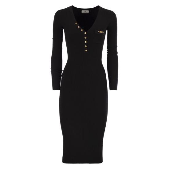 25FW 엘리자베타프랜치 미디 원피스 AM10B56E2 BLACK