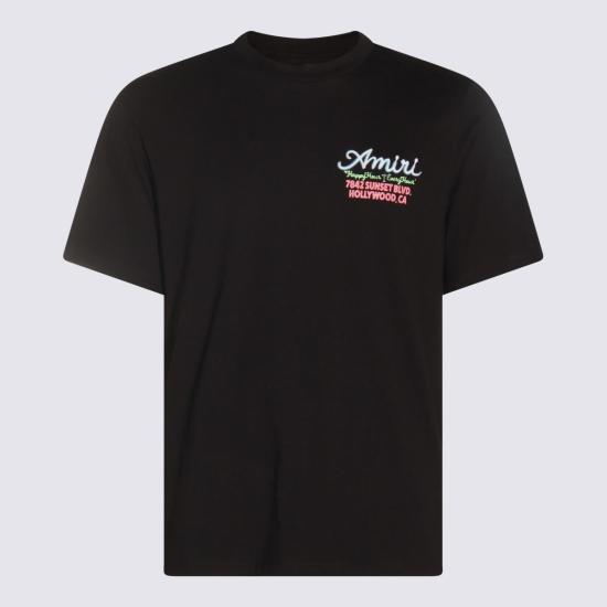 25FW 아미리 반팔 티셔츠 AMJYTE1244BLACK Black