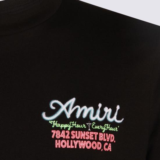 25FW 아미리 반팔 티셔츠 AMJYTE1244BLACK Black - AMIRI