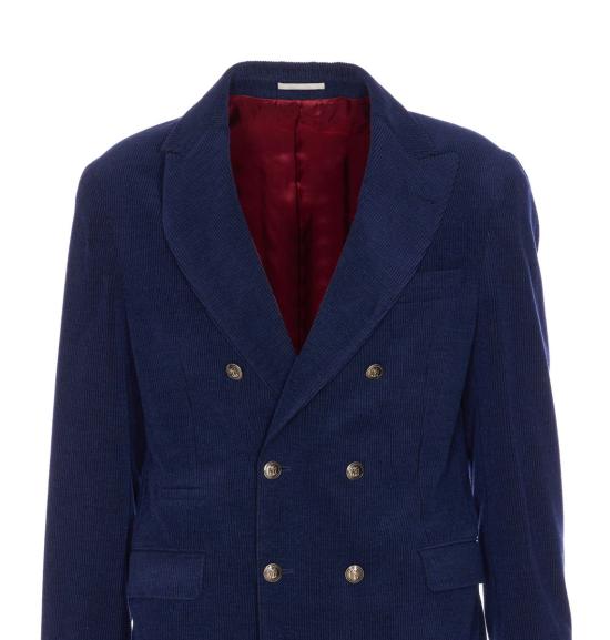 25FW 브루넬로 쿠치넬리 수트 세트 MV415LDPM2C011 BLUE - BRUNELLO CUCINELLI