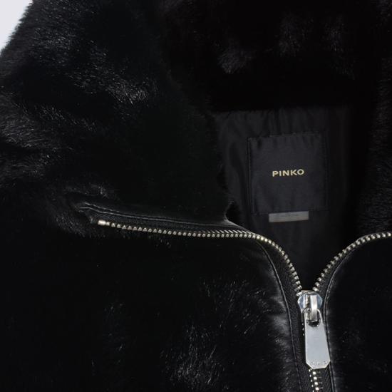 25FW 핑코 봄버 자켓 105399A2PIZ99 Black - PINKO