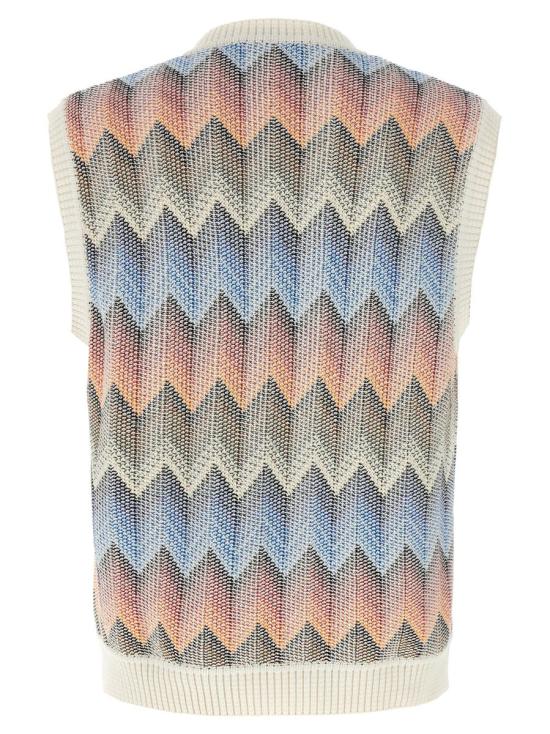 25SS 미소니 니트 베스트 US25SN0FBC0050SM9KF MULTICOLOR - MISSONI