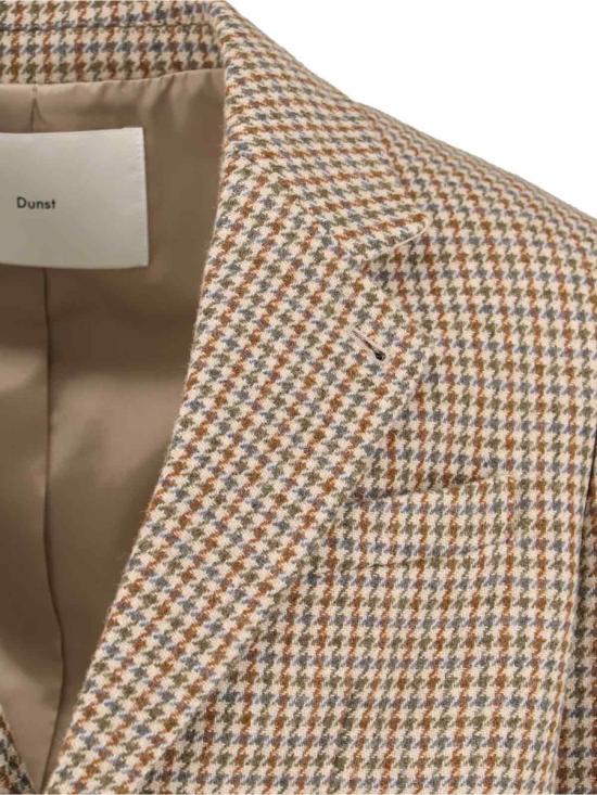 25FW 던스트 수트 자켓 UDJA5C101I2BEIGE CHECK Beige - DUNST