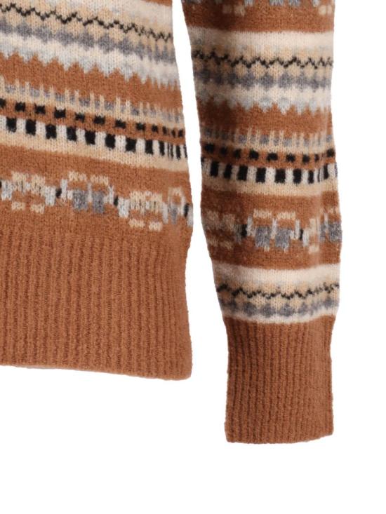 25FW 발렌타인 스웨터 B2P000 7W056 94717 240590 Brown - BALLANTYNE