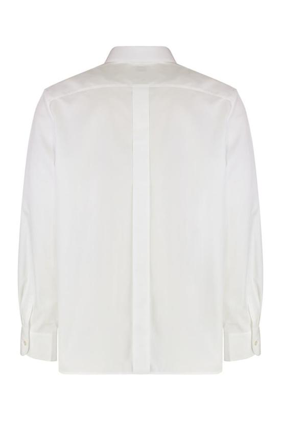 25FW 생로랑 긴팔 셔츠 826821Y217W 9000 WHITE - SAINT LAURENT