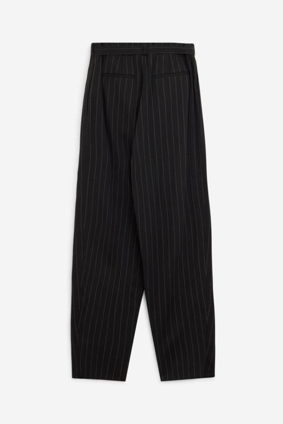 25FW 스포트막스 스트레이트 팬츠 117285 2512131031600 Black - SPORTMAX