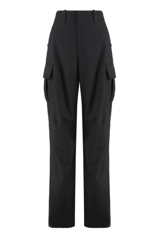 25FW 보테가베네타 스트레이트 팬츠 845972V4XP0 1000 Black