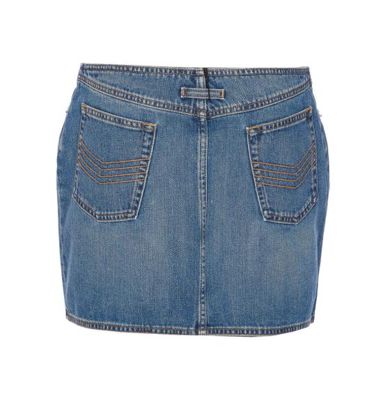 25FW 장 폴 고티에 데님 스커트 SK023D02557 BLUE - JEAN PAUL GAULTIER