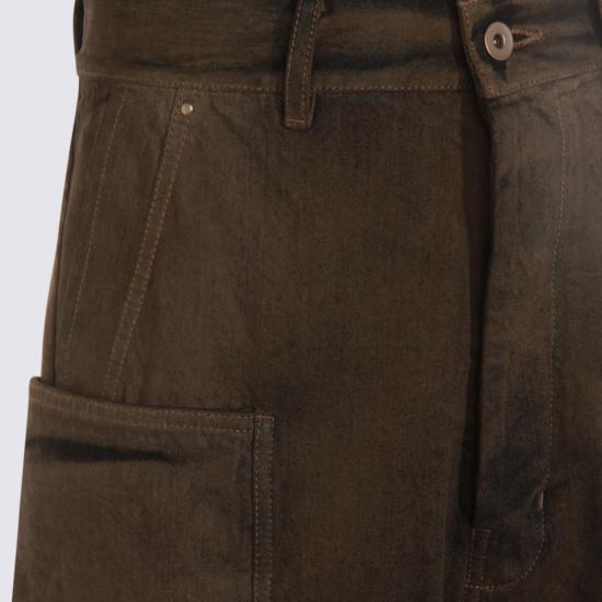 25FW 릭 오웬스 데님 팬츠 RU02E1346DKDEG78D DARKDUST DEGRADE - RICK OWENS