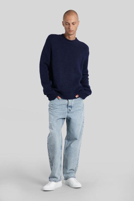 25FW 질샌더 스웨터 424181 J54GP0013J14523 BLUE - JIL SANDER