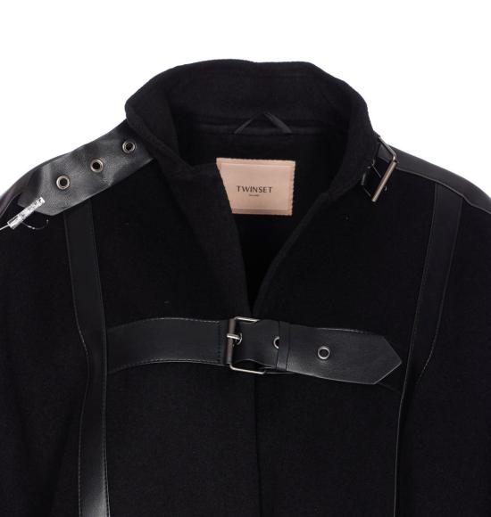 25FW 트윈셋 코트 252TP207300006 Black - TWINSET