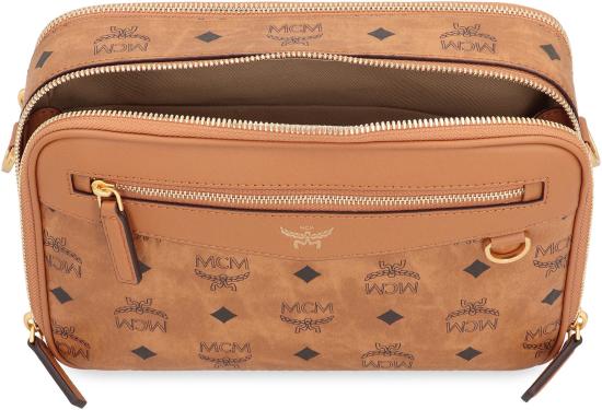  엠시엠 숄더백 MMRFAAK02 CO BROWN - MCM