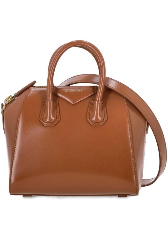 25FW 지방시 안티고나 박스 레더 미니백 BB5148B13A235 CARAMEL BROWN