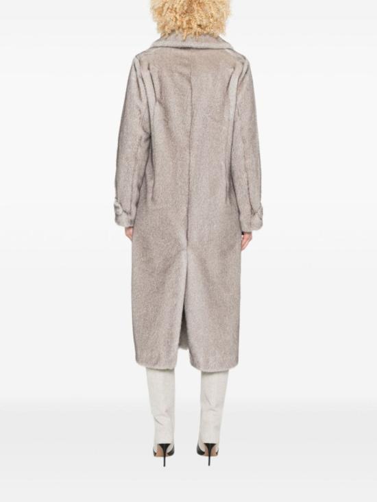 25FW 에르노 얼터너티브 멜란지 밍크 퍼 코트  GC000545D127399410 GREY - HERNO