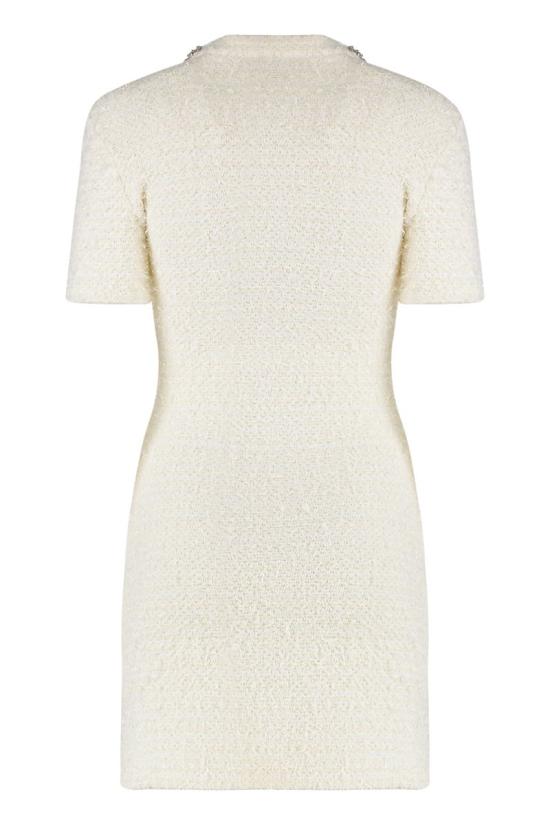 25FW 셀프 포트레이트 숏 원피스 AW25028SC CREAM Beige - SELF PORTRAIT