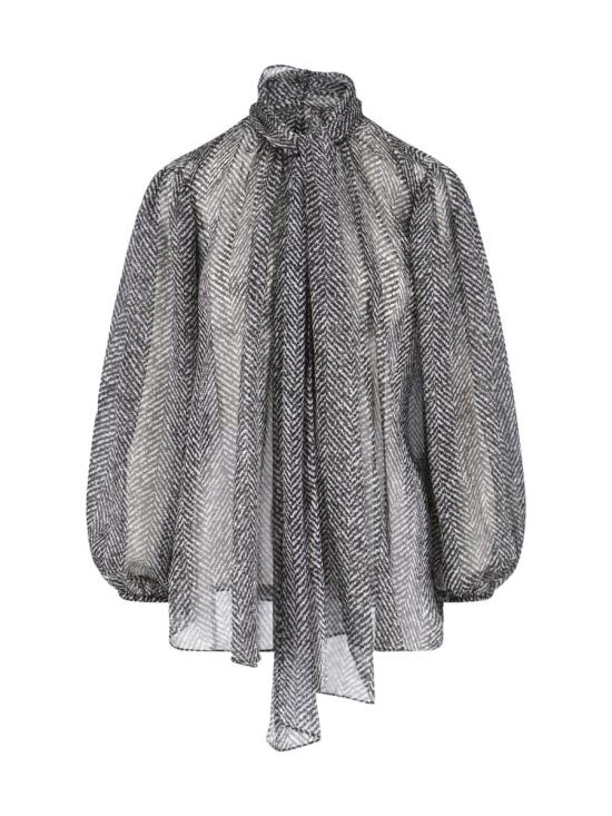 25FW 돌체앤가바나 블라우스 F5R62T IS1ZNHH5QS Black