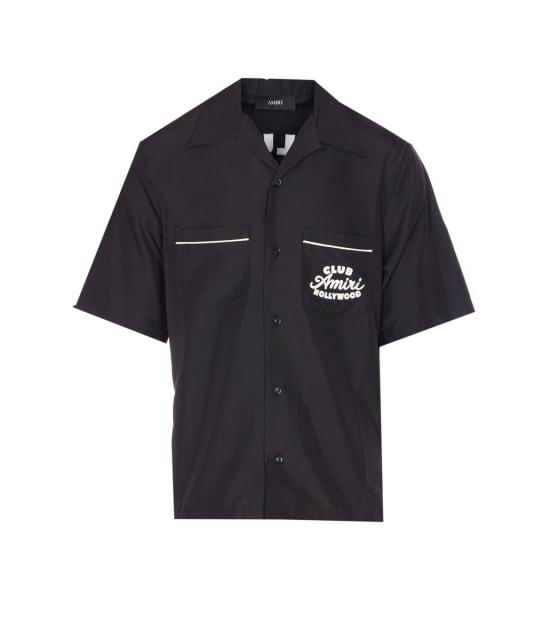 25FW 아미리 반팔 셔츠 STCA1194BLACK Black