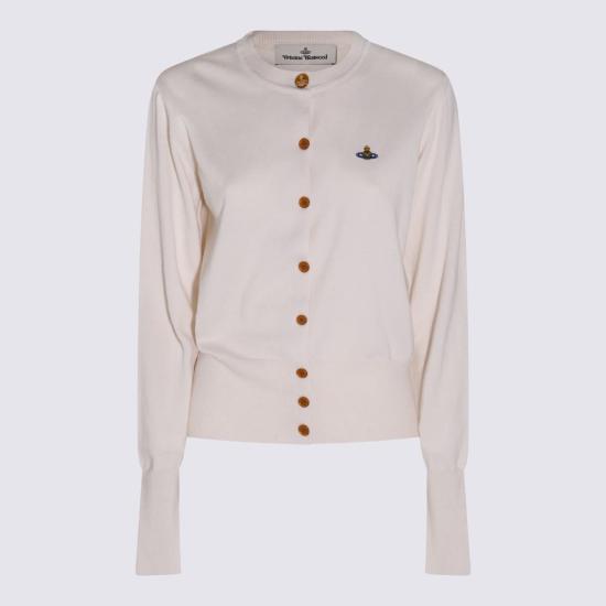 25FW 비비안웨스트우드 BEA 베아 니트 가디건  1803002PY0006P403 GREY - VIVIENNE WESTWOOD