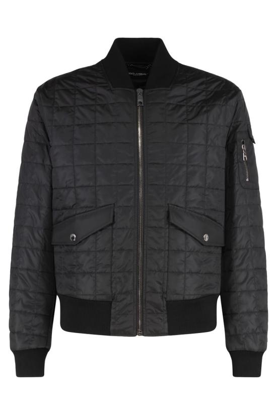 25FW 돌체앤가바나 봄버 자켓 G9BRBTFUS22 N0000 Black