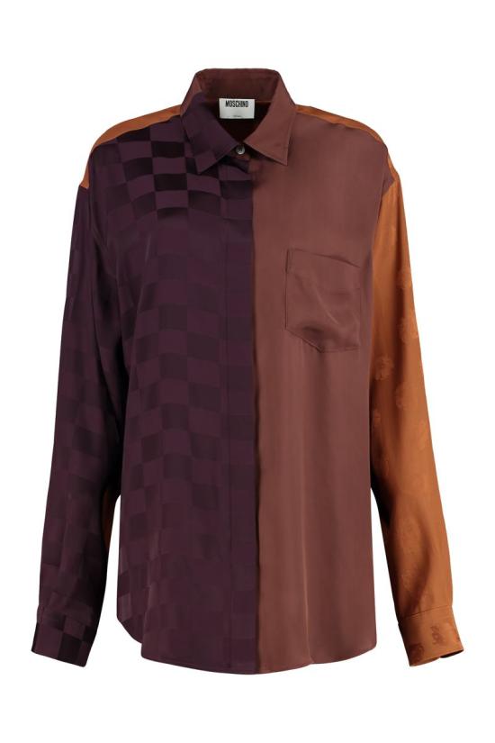 25FW 모스키노 블라우스 02355535 1141 MULTICOLOR