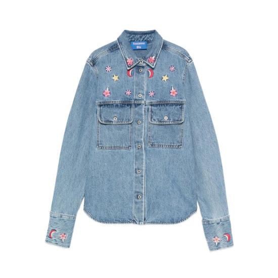 25FW Susanna Blu 데님 셔츠 LUNA LN02 BLUE