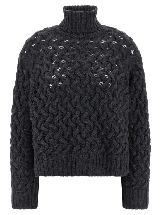 25FW 파로쉬 터틀넥 D512949LADYBRAID020 GRAY