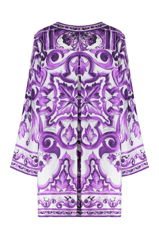 25FW 돌체앤가바나 원피스 F61A2THI1TK IP3TN PURPLE - DOLCE & GABBANA
