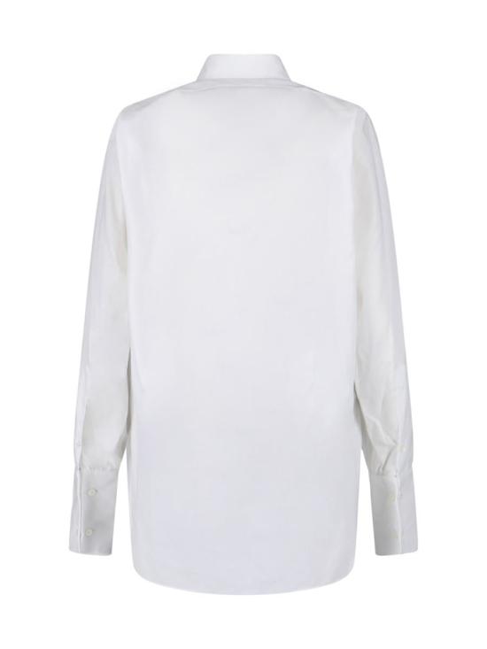 25FW 마르지엘라 커브 헴 셔츠 S29DT0006 M35308100 WHITE - MAISON MARGIELA