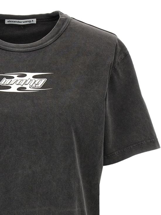 24FW 티바이알렉산더왕 반팔 티셔츠 4CC4241515208A GRAY - T BY ALEXANDER WANG