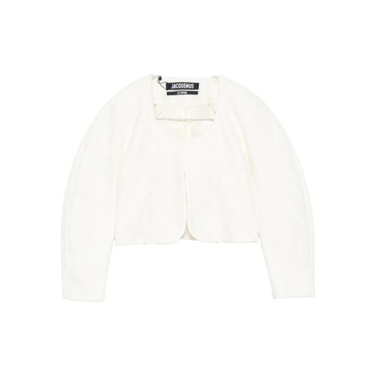 25FW 자크뮈스 숏패딩 JAW00118 AW00636 1KD WHITE