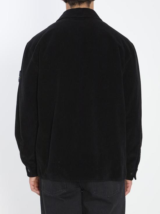 25FW 스톤 아일랜드 긴팔 셔츠 9327367 K2S151200012 S0212 V0029 Black - STONE ISLAND